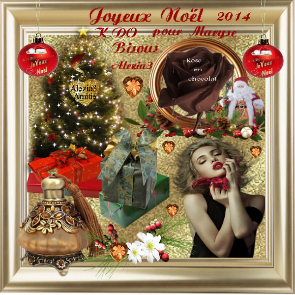 Cadeaux de Noél avec Prénom MARYSE