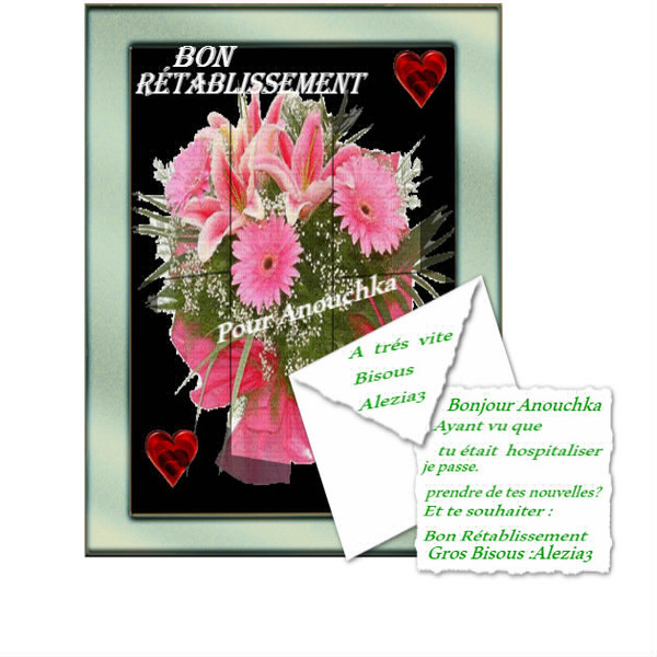 BON RETABLISSEMENT ANOUCHKA